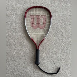 Wilson Red and Black Racquetball Racquet